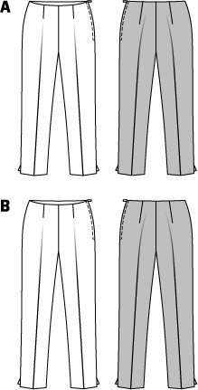 burda-style-schnittmuster-damen-7-8-hose-schmal-gr-36-48 image 7