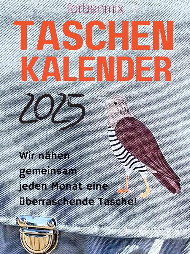 farbenmix-taschenkalender-2025-ebook-18-taschen-anleitungen-mit-videos image 1