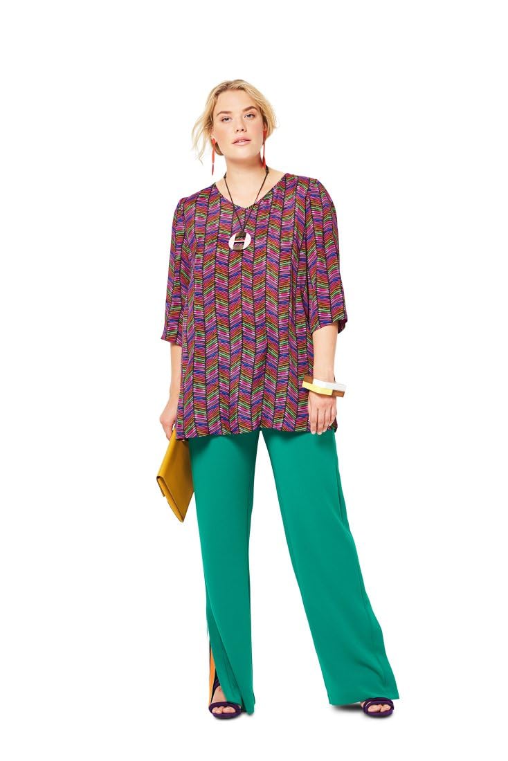 burda-style-schnittmuster-damen-blusen-shirts-6307-gr-46-60 image 2