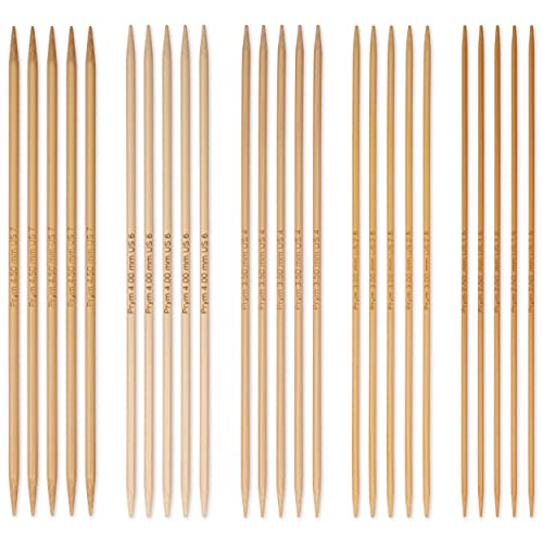 prym-1530-strumpfstricknadel-set-bambus-20-cm-2-50-4-50-mm-5-spiele image 5