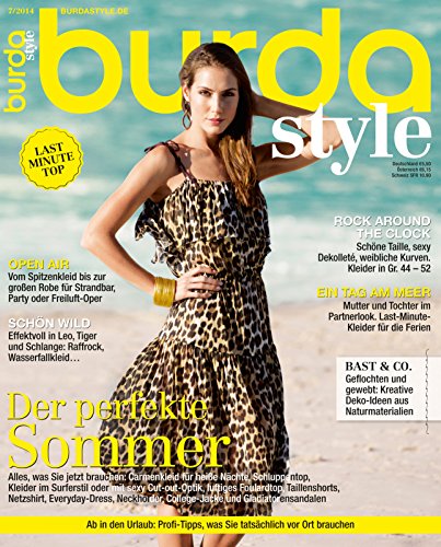 burda-style-n-hmagazin-juli-2014-schnittmuster-heft-f-r-anf-nger-und-fortgeschri image 2