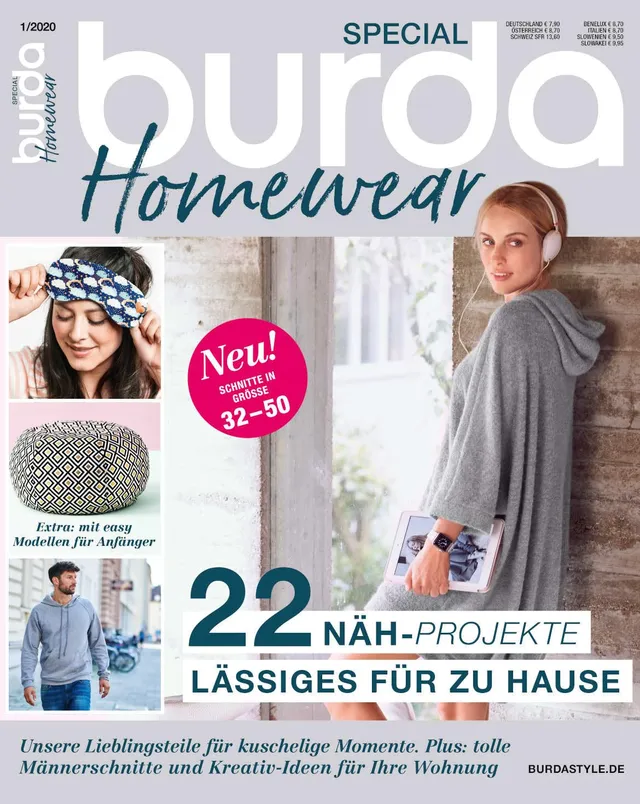 burda-style-homewear-2020-01-special-magazin-n-hanleitungen-f-r-loungewear image 1