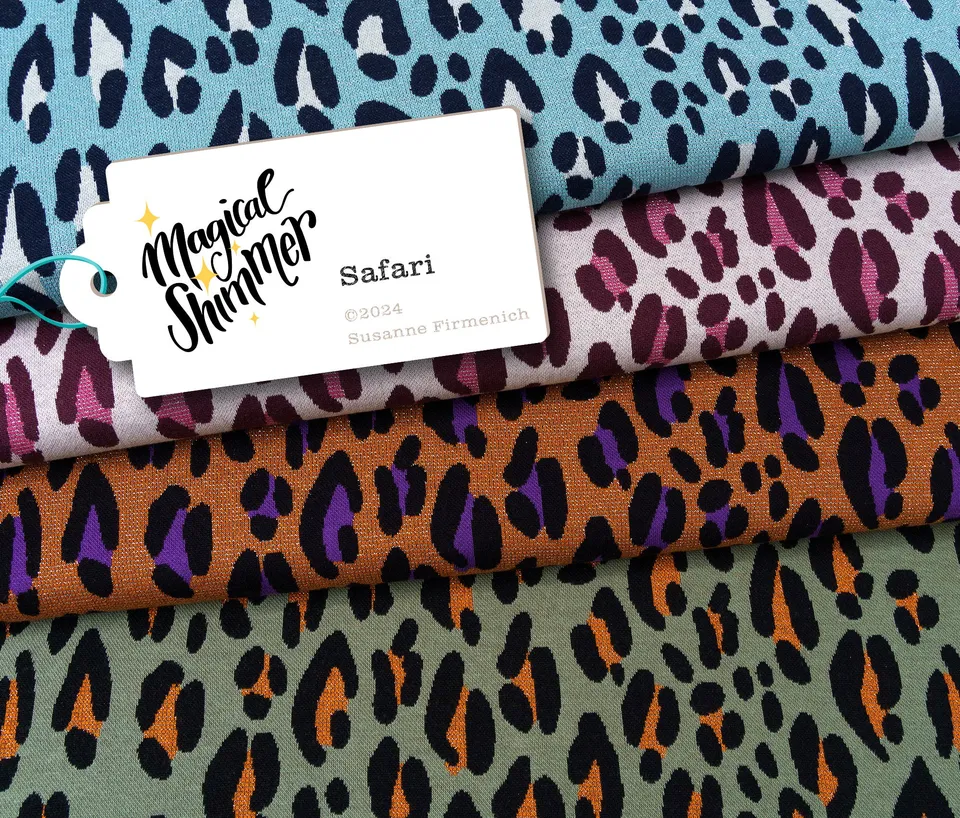 albstoffe-magical-shimmer-safari-bio-jacquard-jersey-mit-lurex image 1