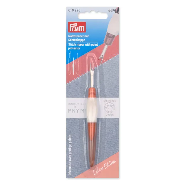 prym-prym-ergonomics-nahttrenner-klein-aprikose-mit-kugelspitze image 1