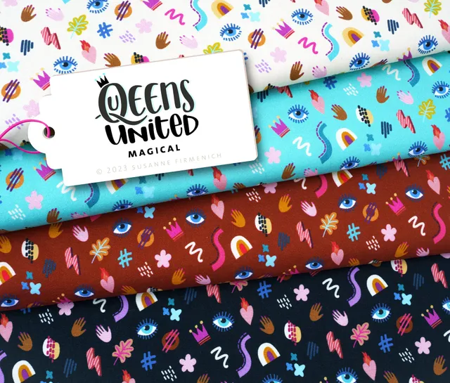 albstoffe-queens-united-magical-bio-jersey-meterware image 1