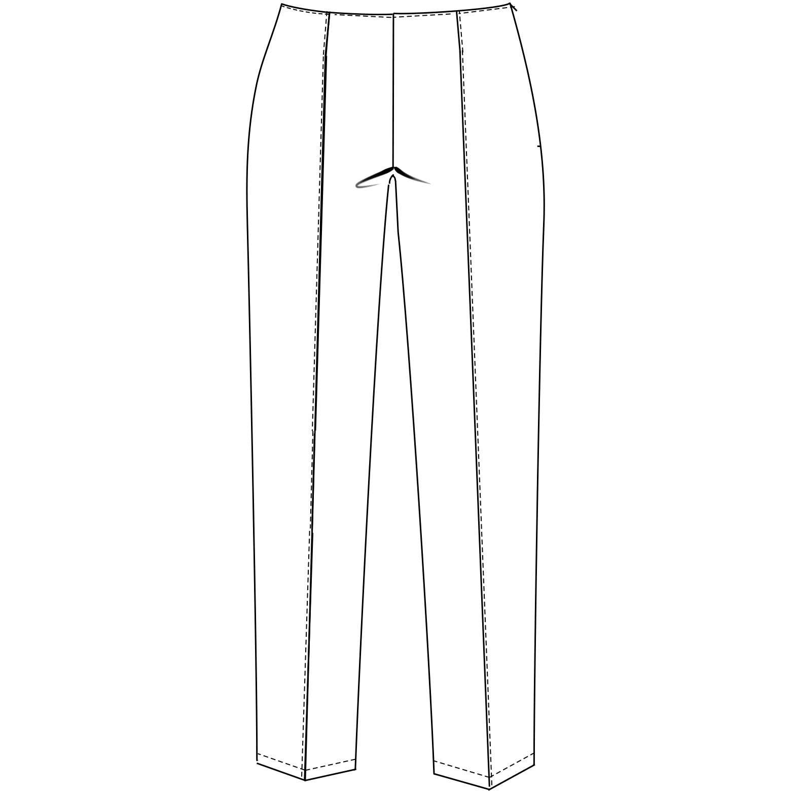 schnittmuster-berlin-hose-amila-7-8-hosen-schnittmuster-mit-b-gelfalte image 2
