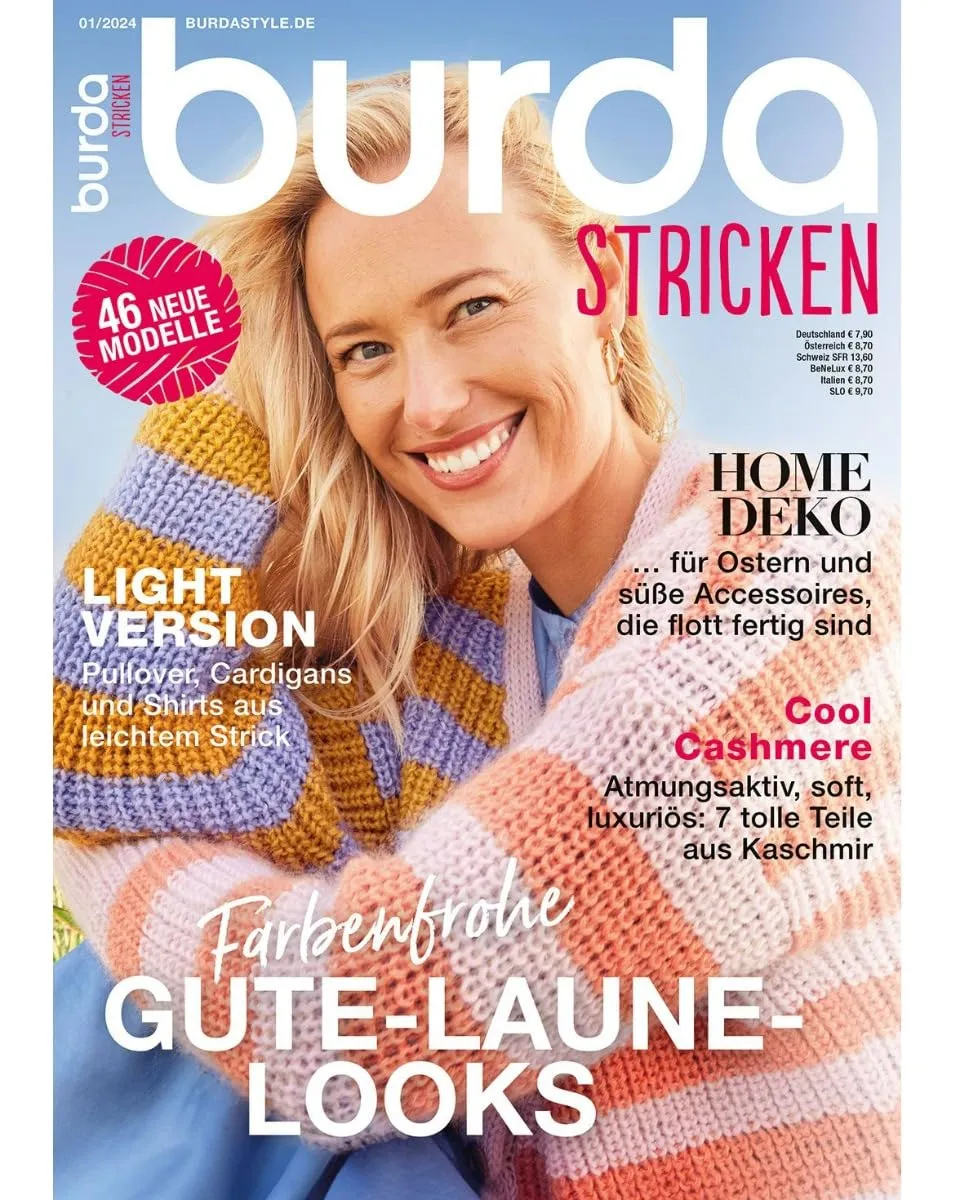 burda-stricken-magazin-1-2024-strickanleitungen-und-strickmodelle image 1