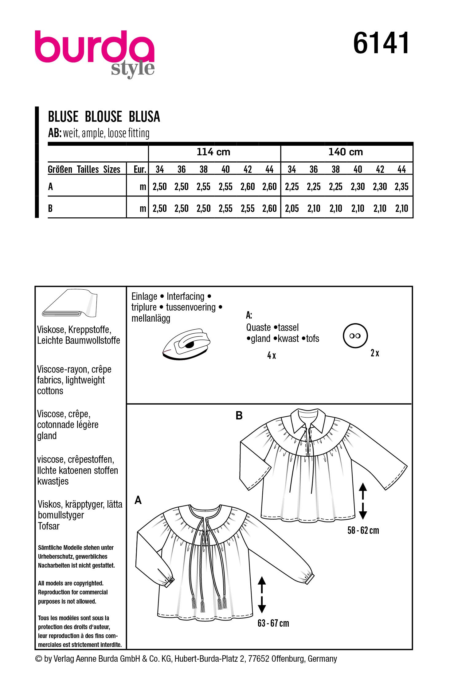 burda-style-6141-schnittmuster-bluse-damen-gr-34-44-level-3-mittel image 8