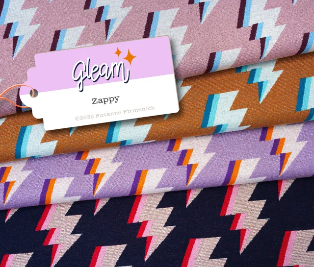 albstoffe-gleam-zappy-bio-jacquard-jersey-mit-lurex-meterware image 1