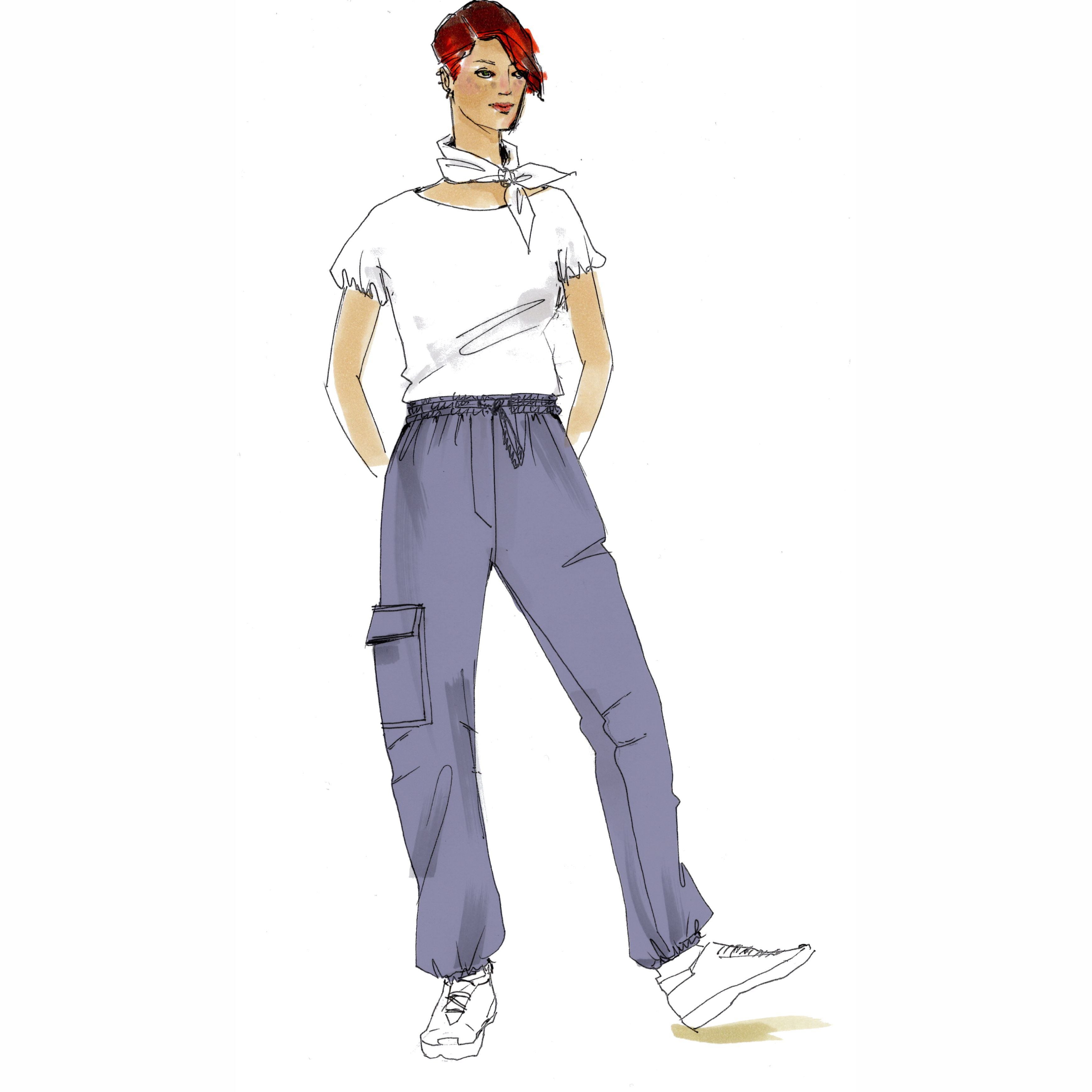 schnittmuster-berlin-winona-damen-cargohose-gr-34-50 image 1