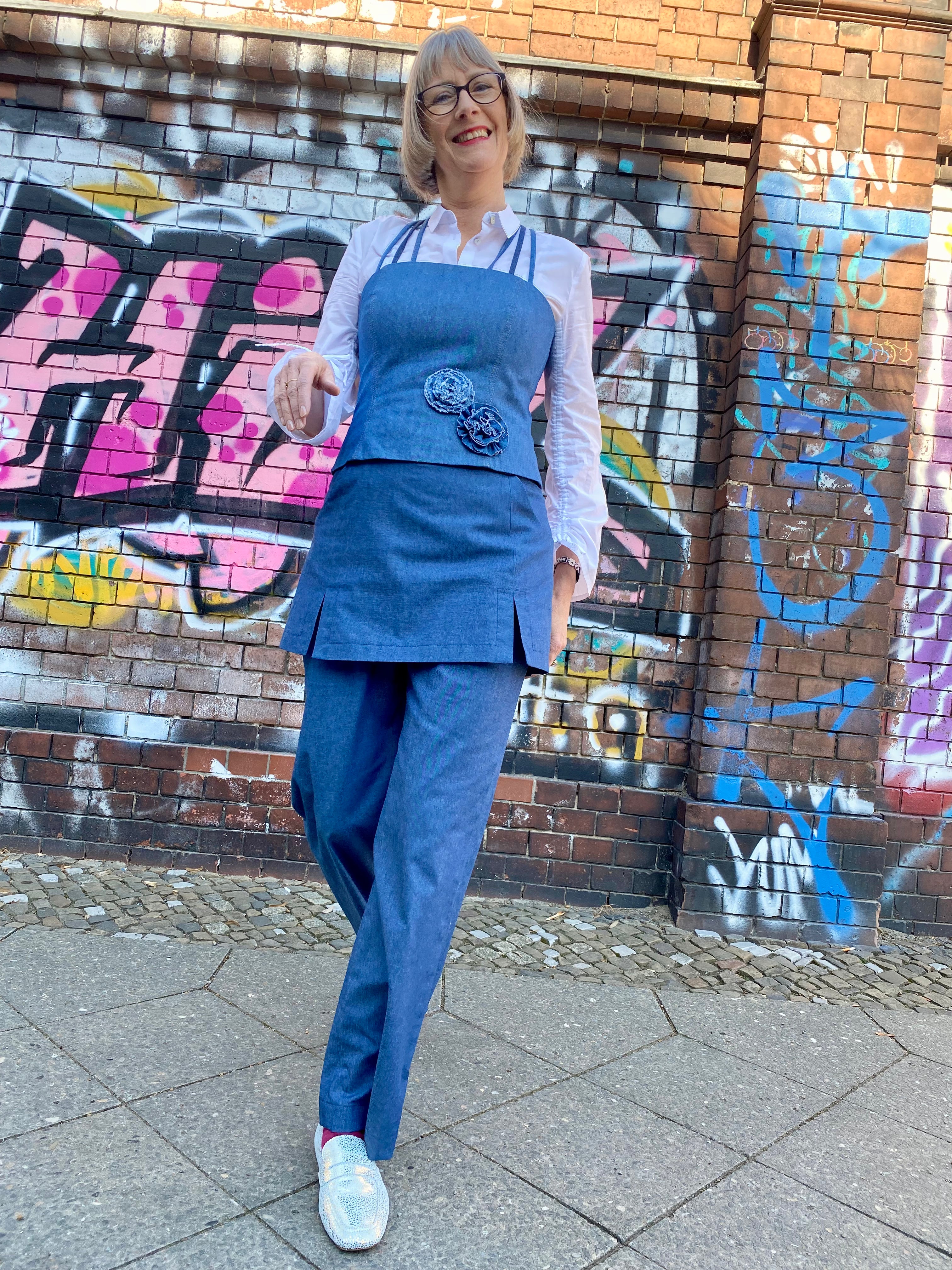 schnittmuster-berlin-chicago-rockhose-skousers-damen-schnittmuster-ebook-beamer image 7