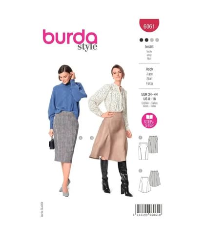 burda-style-schnittmuster-rockvariationen-6061-damen-rock-gr-34-44-n-hlevel-leic image 6