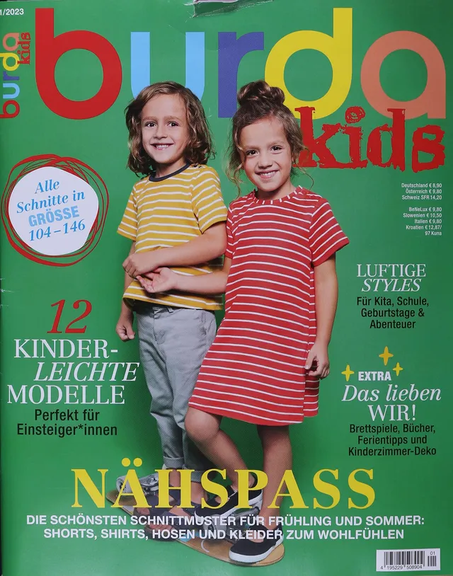 burda-kids-1-2023-n-hspass-magazin-mit-schnittmustern image 1