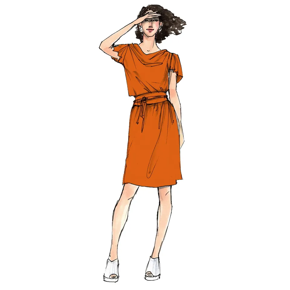 schnittmuster-berlin-jerseykleid-esfahan-wasserfall-sommerkleid image 1