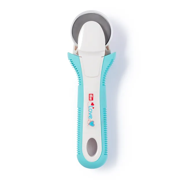 prym-love-610473-rollschneider-omnicut-45-mm-mint-wei-stoffschneider-f-r-rechts- image 1