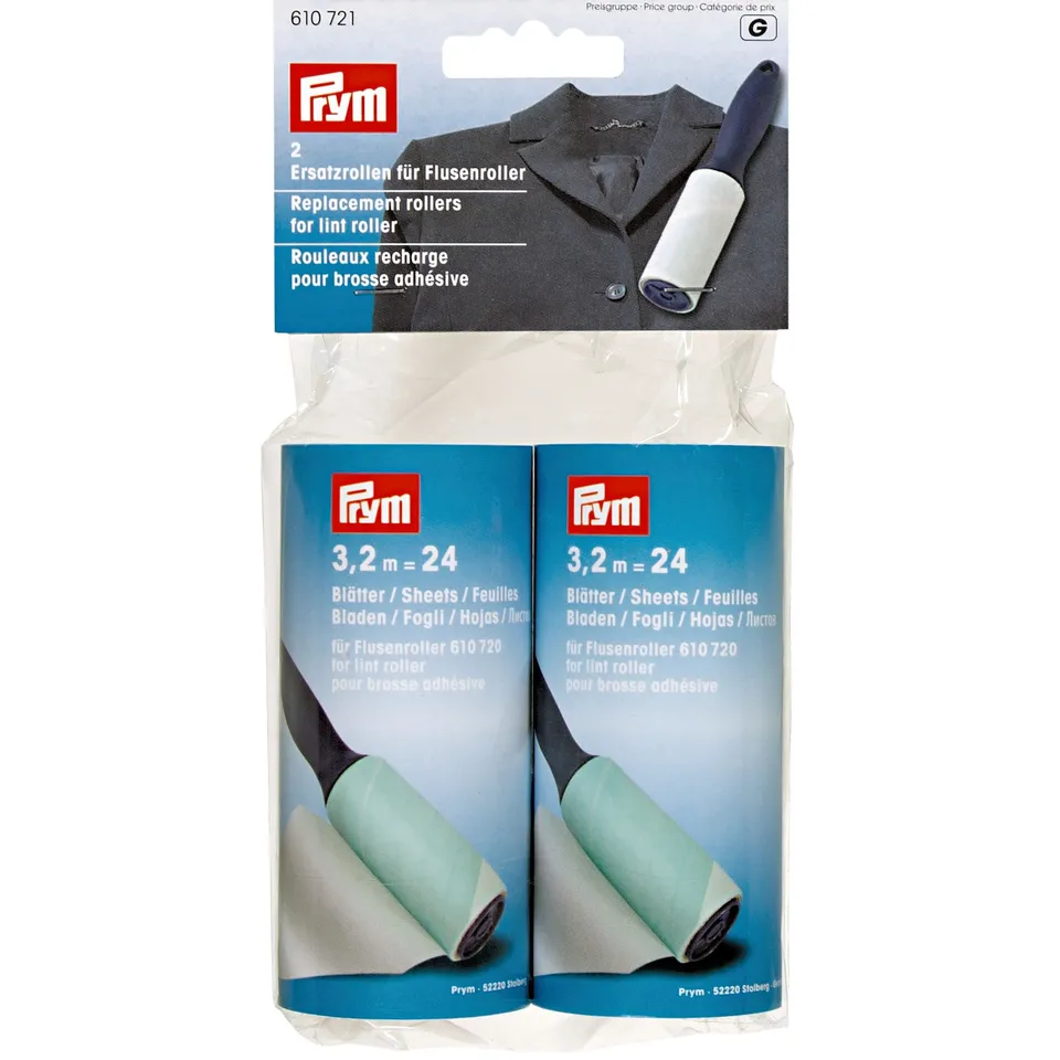prym-ersatzrollen-f-r-flusenroller-2-x-24-blatt image 1