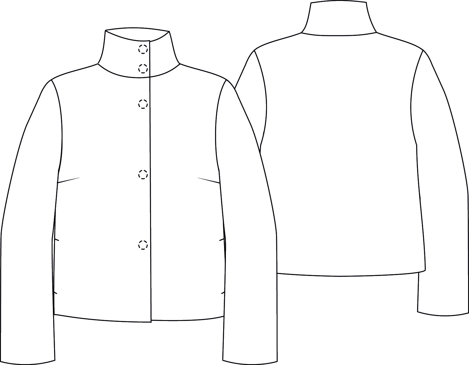 schnittmuster-berlin-premium-jacke-nadja-e-book-damen-stehkragen image 2