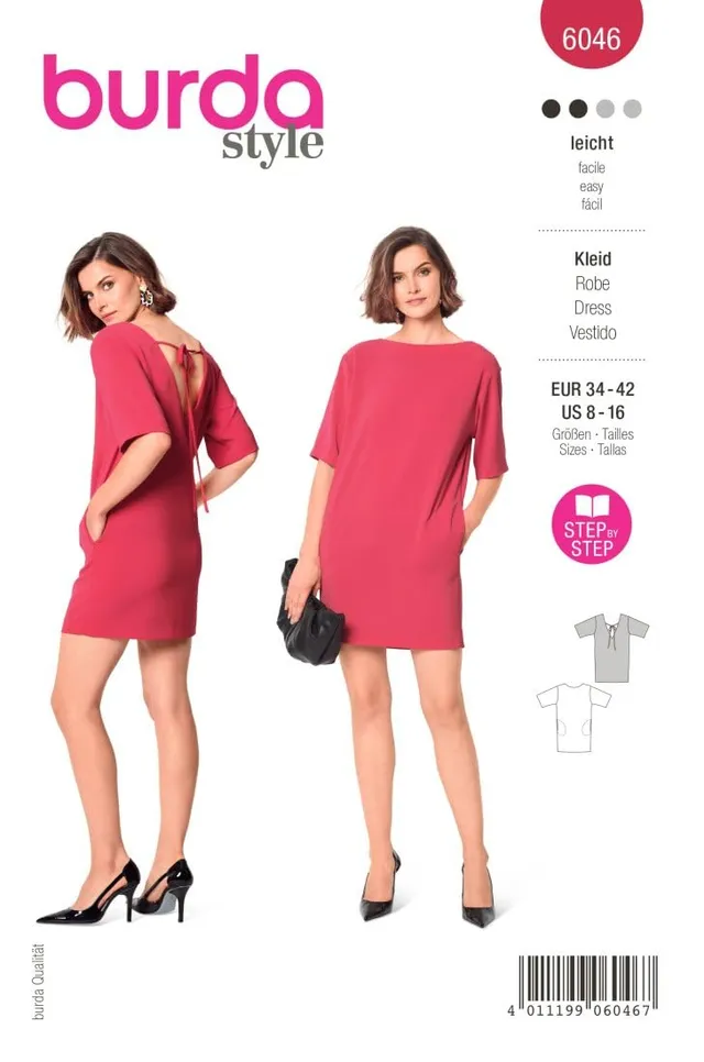 burda-style-b6046-schnittmuster-abendkleid-mit-r-ckenschlitz-damen-gr-34-42 image 1