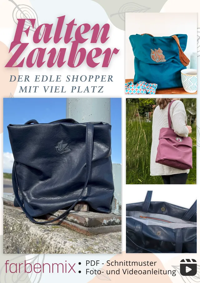 farbenmix-faltenzauber-shopper-umh-ngetasche-kreativ-ebook image 1