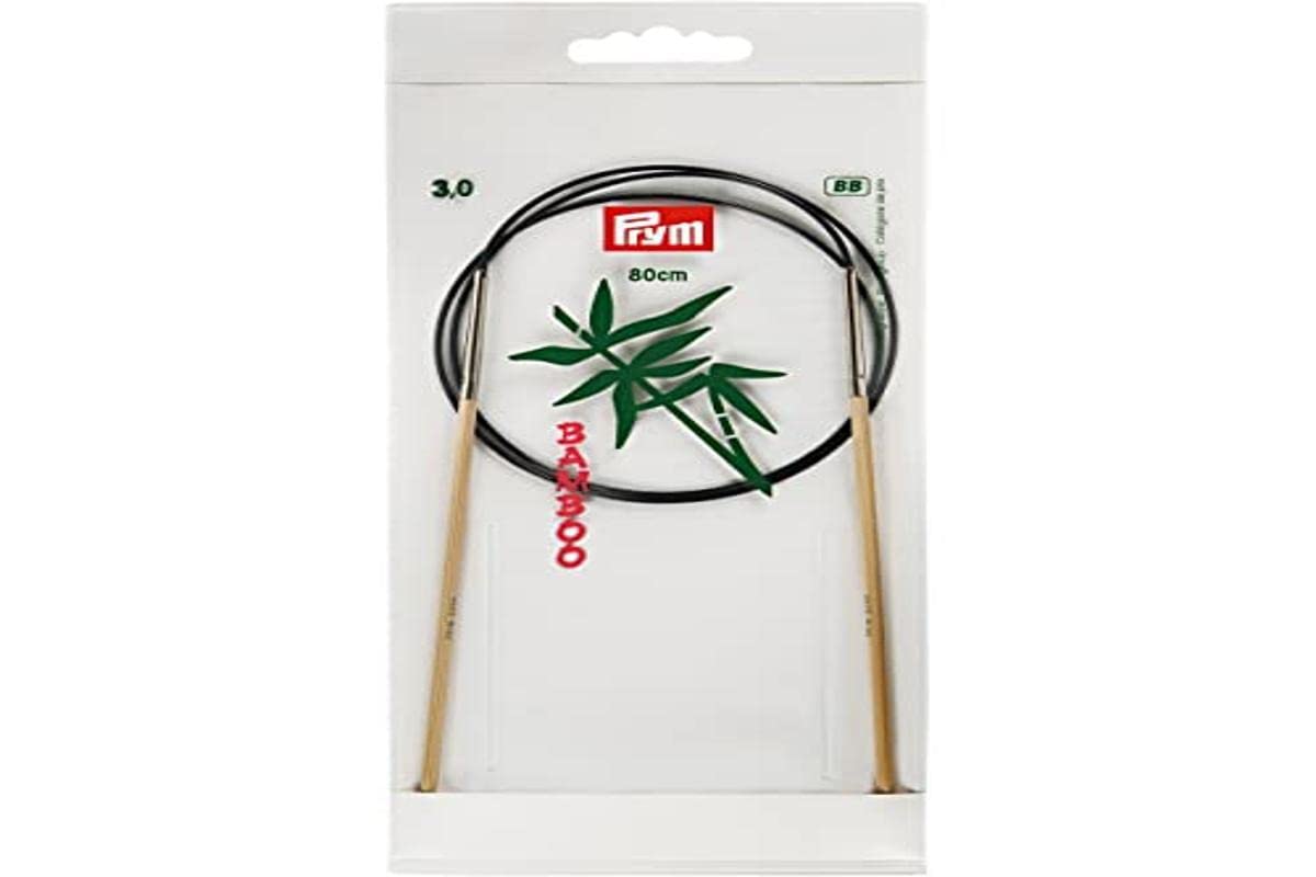 prym-221504-rundstricknadel-bambus-80-cm-3-00-mm image 1