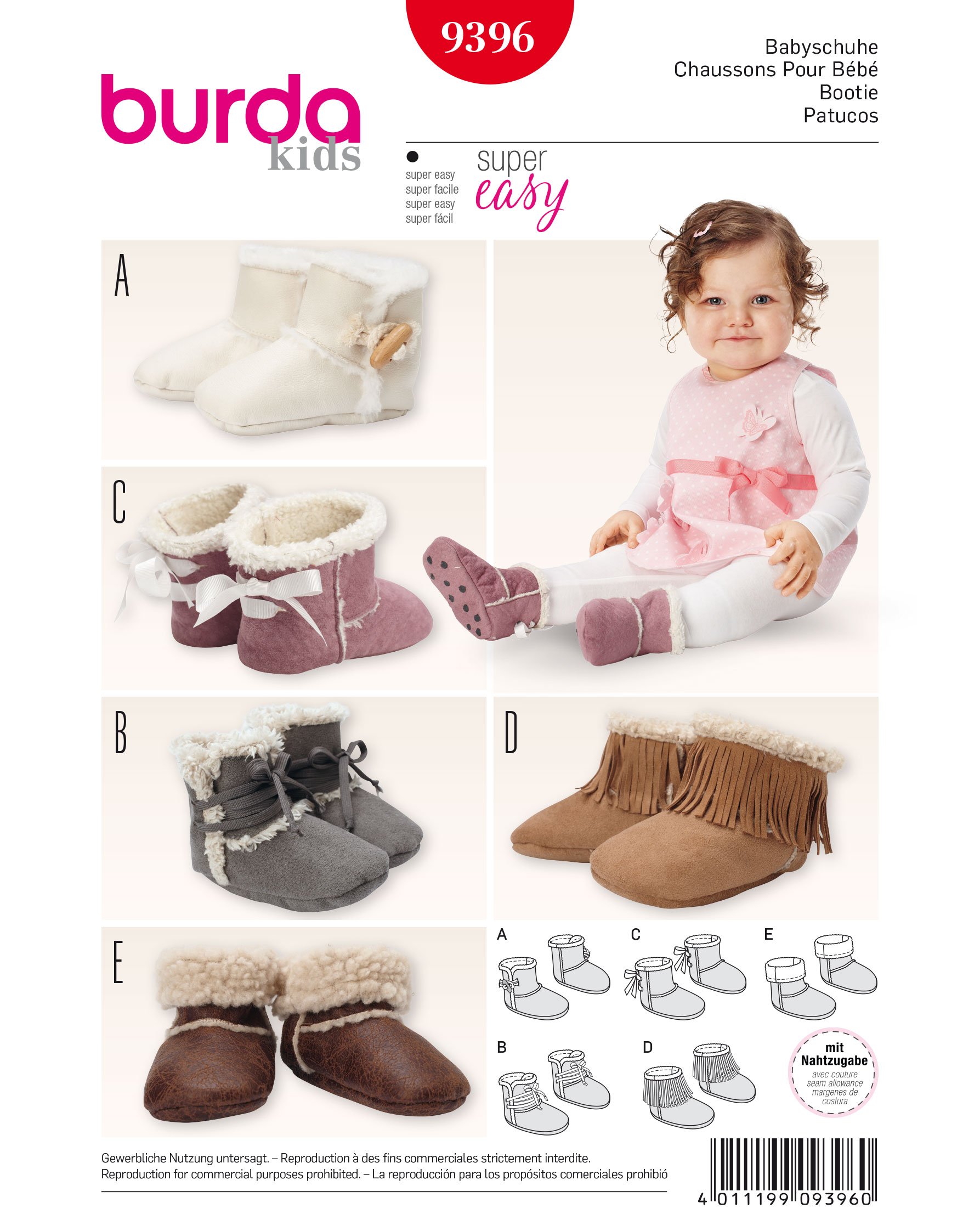 burda-style-9396-schnittmuster-baby-hausschuhe image 1