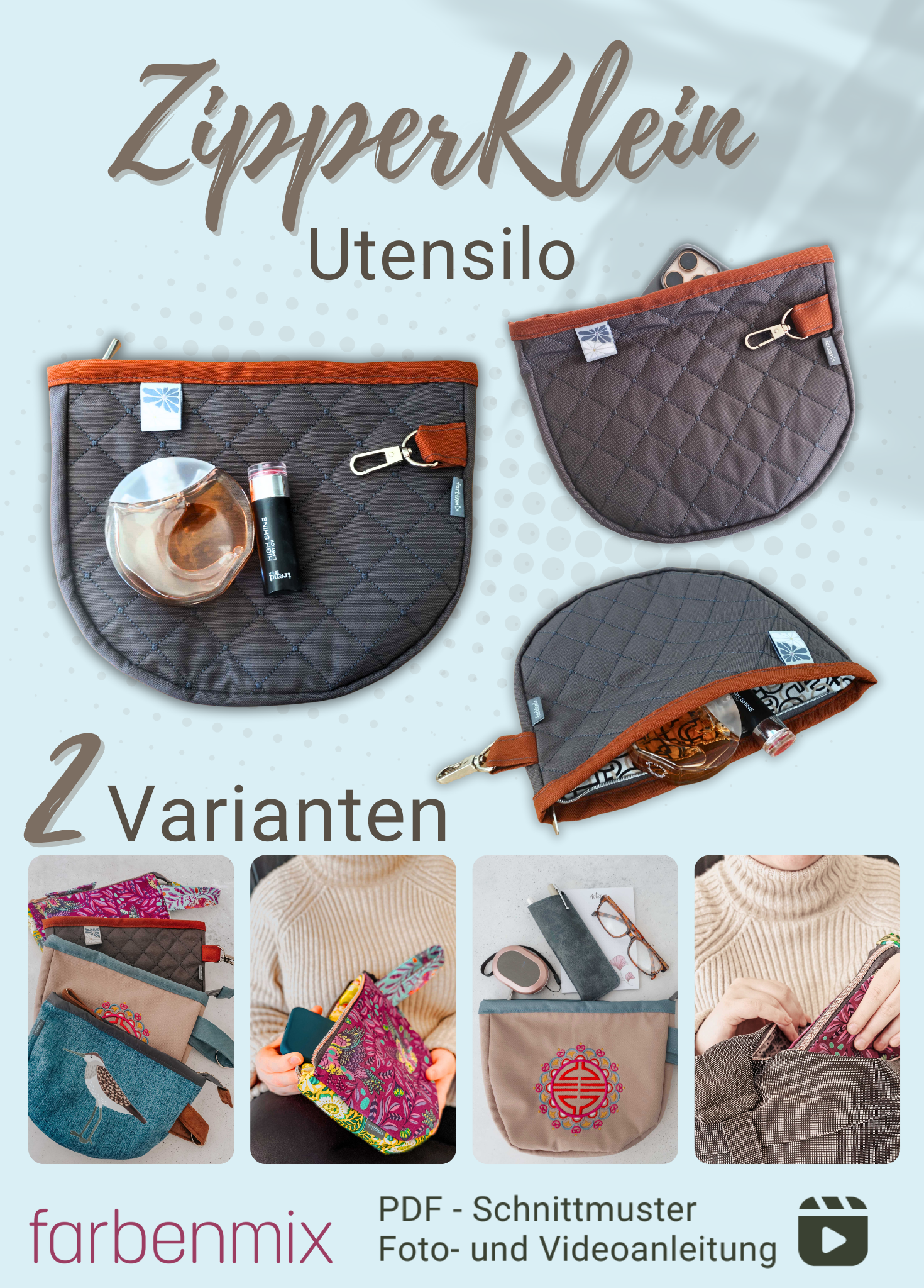 farbenmix-zipperklein-utensilo-schnittmuster-ebook-2-varianten image 1
