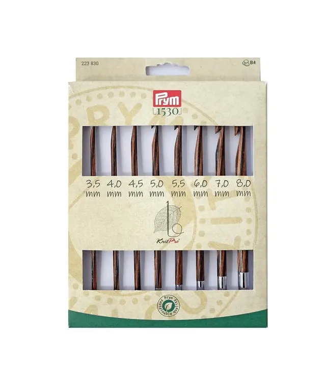 prym-tunesien-h-kelnadel-set-holz-8-teilig-3-5-8-0-mm-mit-4-seilen image 1