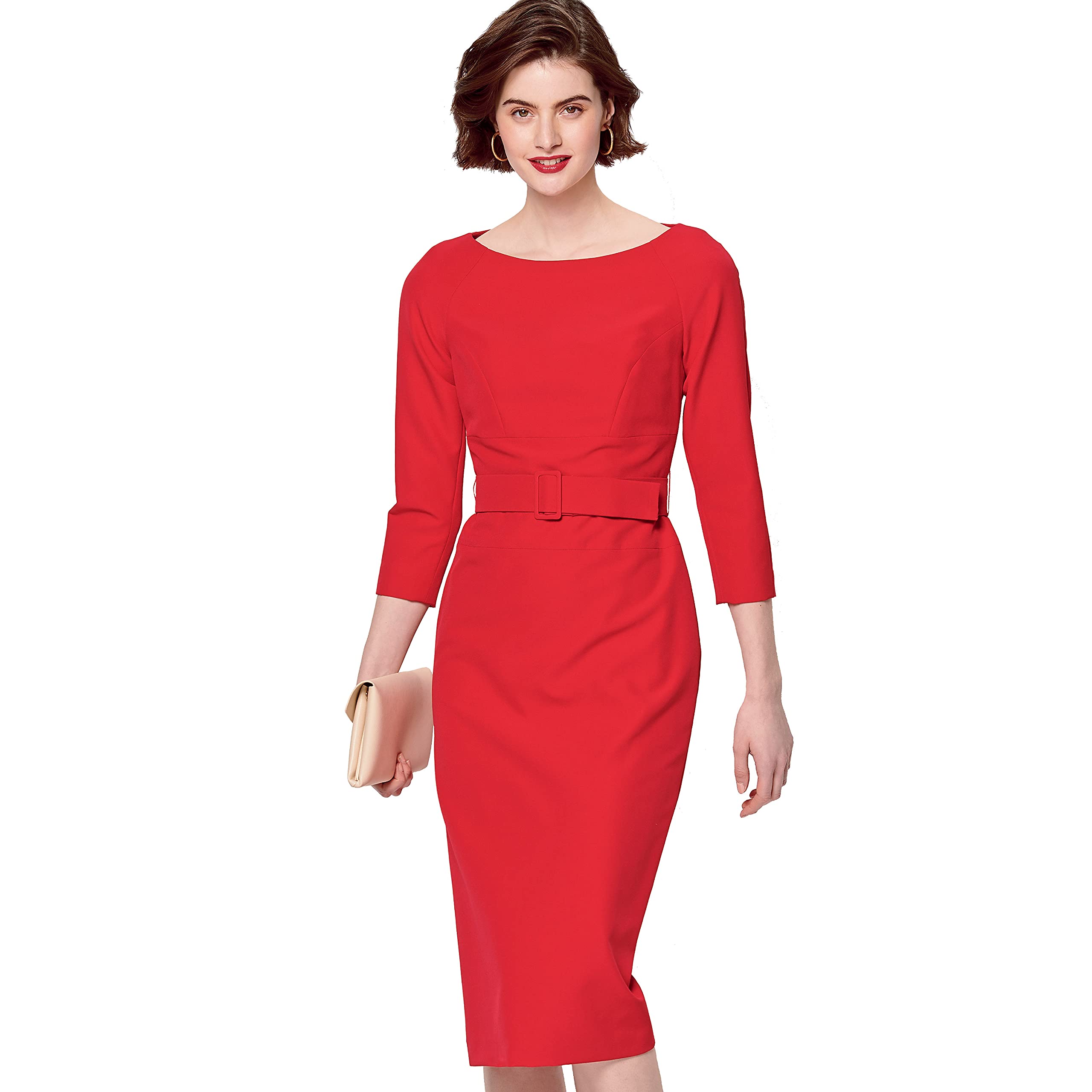 burda-style-schnittmuster-set-kleid-damen-gr-34-44-mit-raglan-rmel image 3
