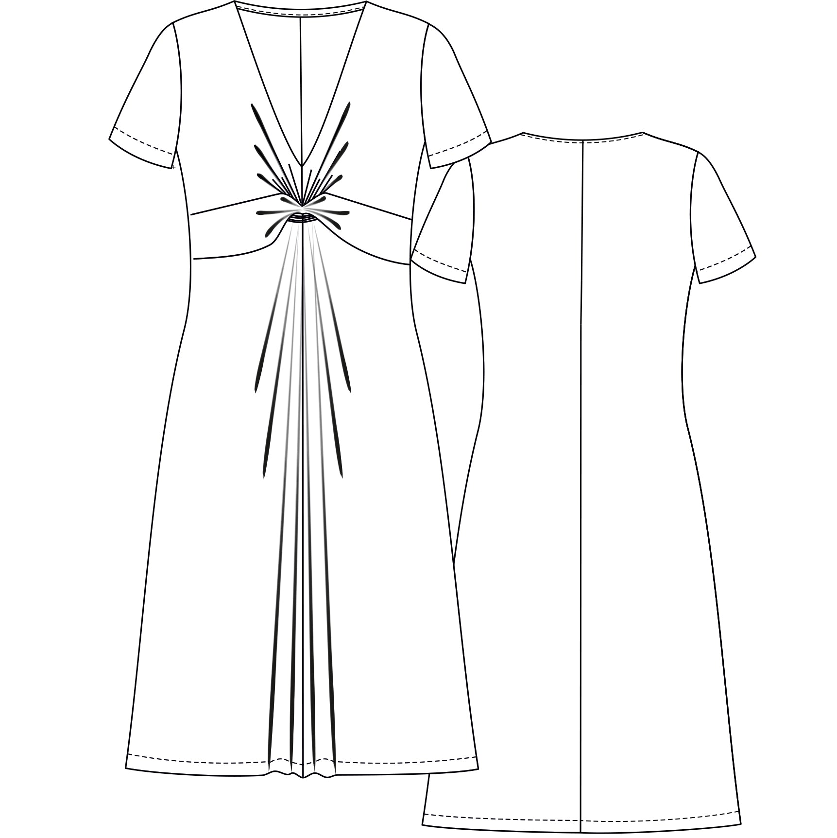 schnittmuster-berlin-knotenkleid-keiki-ebook-damen-jerseykleid-gr-34-50 image 2