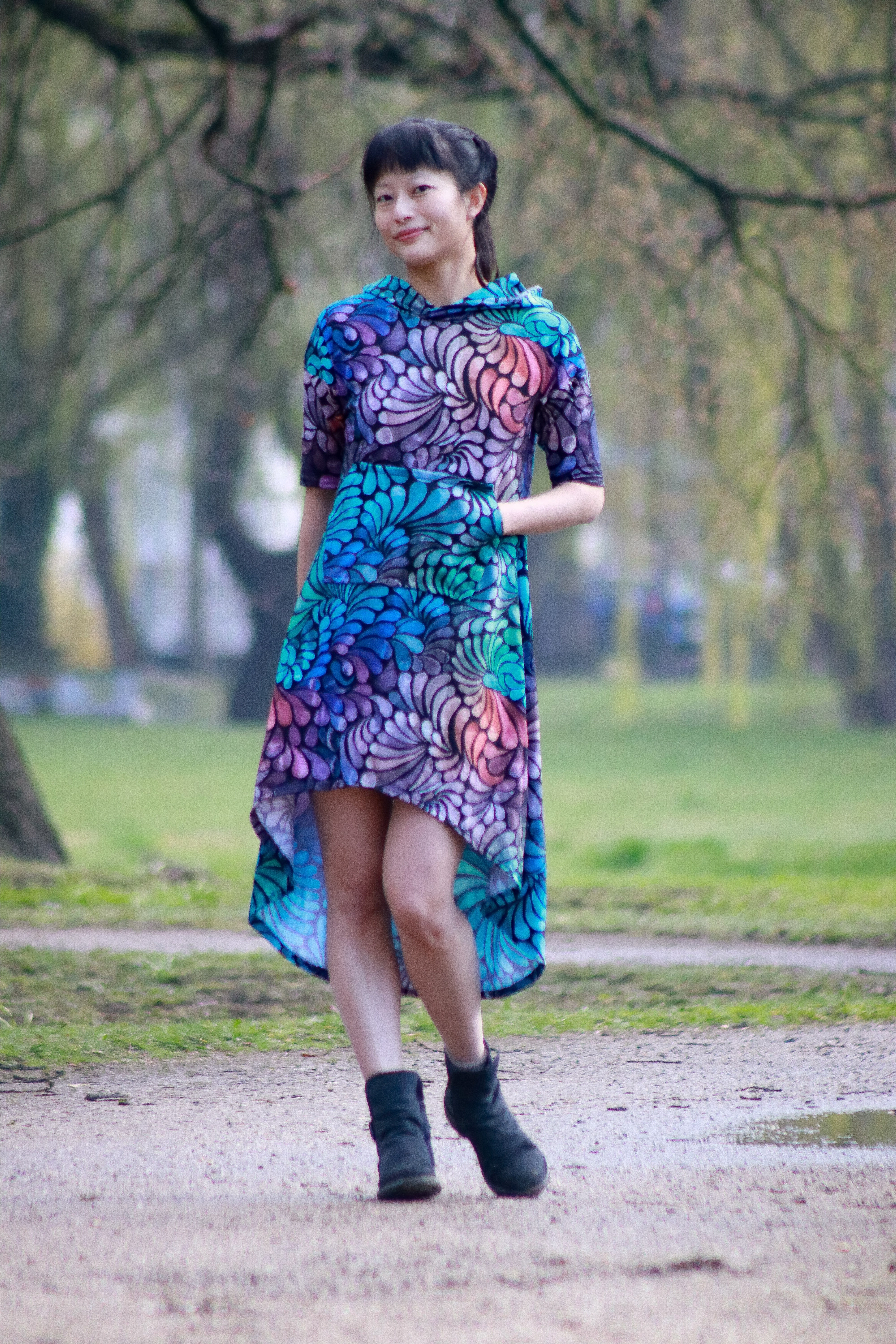 schnittmuster-berlin-hoodiekleid-antwerpen-damen-ebook image 7