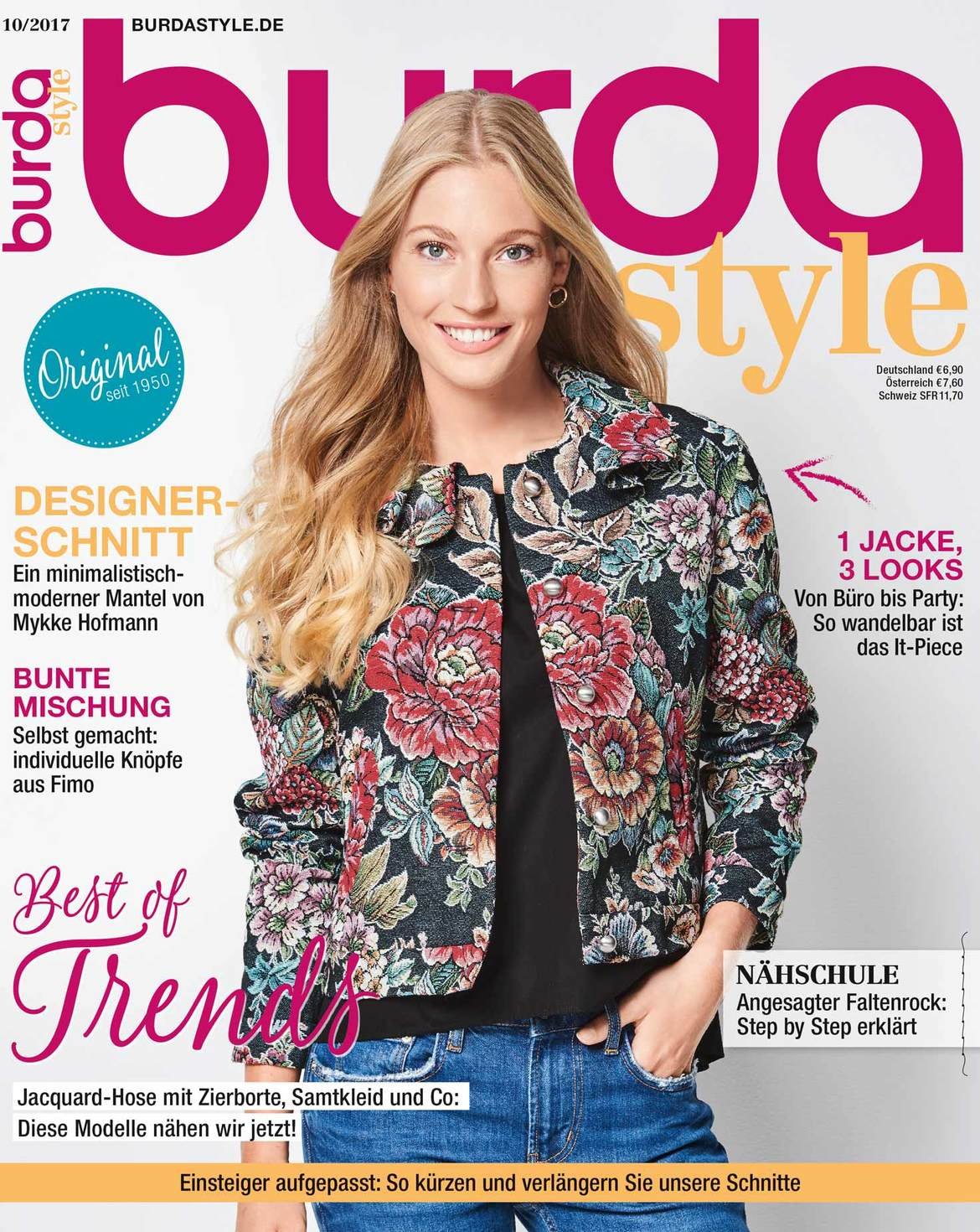burda-style-n-hmagazin-oktober-2017-schnittmuster-f-r-anf-nger-und-fortgeschritt image 1
