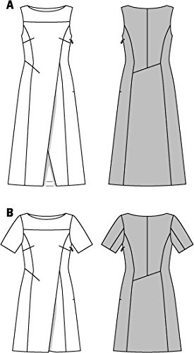 burda-style-6877-schnittmuster-kleid-mit-wickeleffekt-damen-gr-36-46 image 7