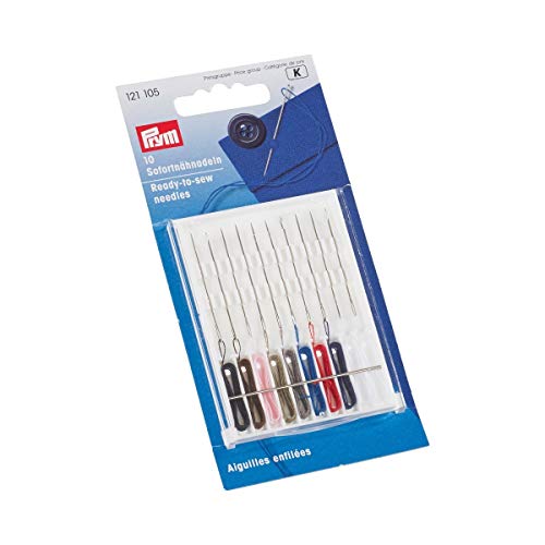 prym-ready-to-sew-handnadeln-set-10-st-ck-mit-garn-9-farben image 2