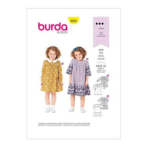 burda-style-kids-schnittmuster-9305-sommerkleid-m-dchen-gr-92-122 image 8