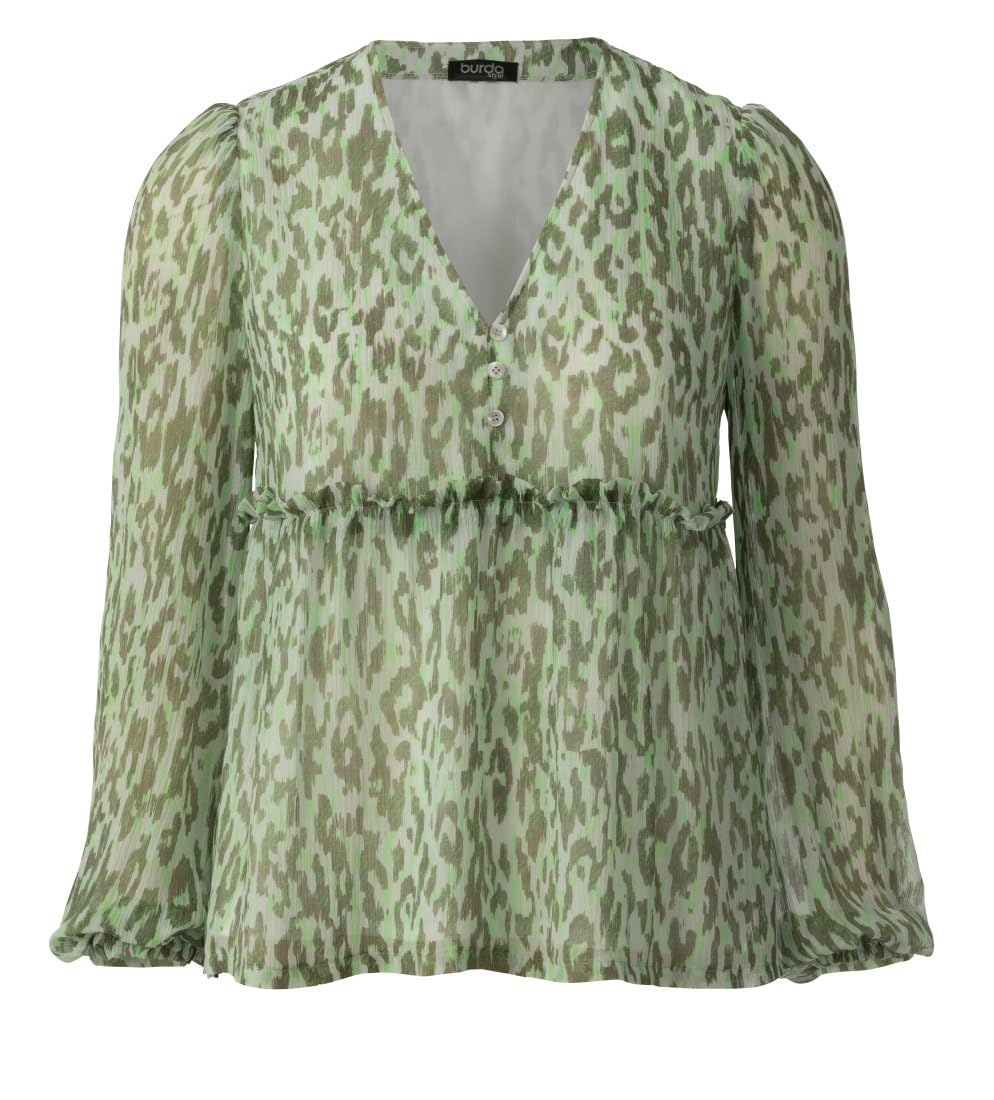 burda-style-katalog-schnittmuster-6023-romantisches-kleid-und-bluse-damen-gr-34- image 7