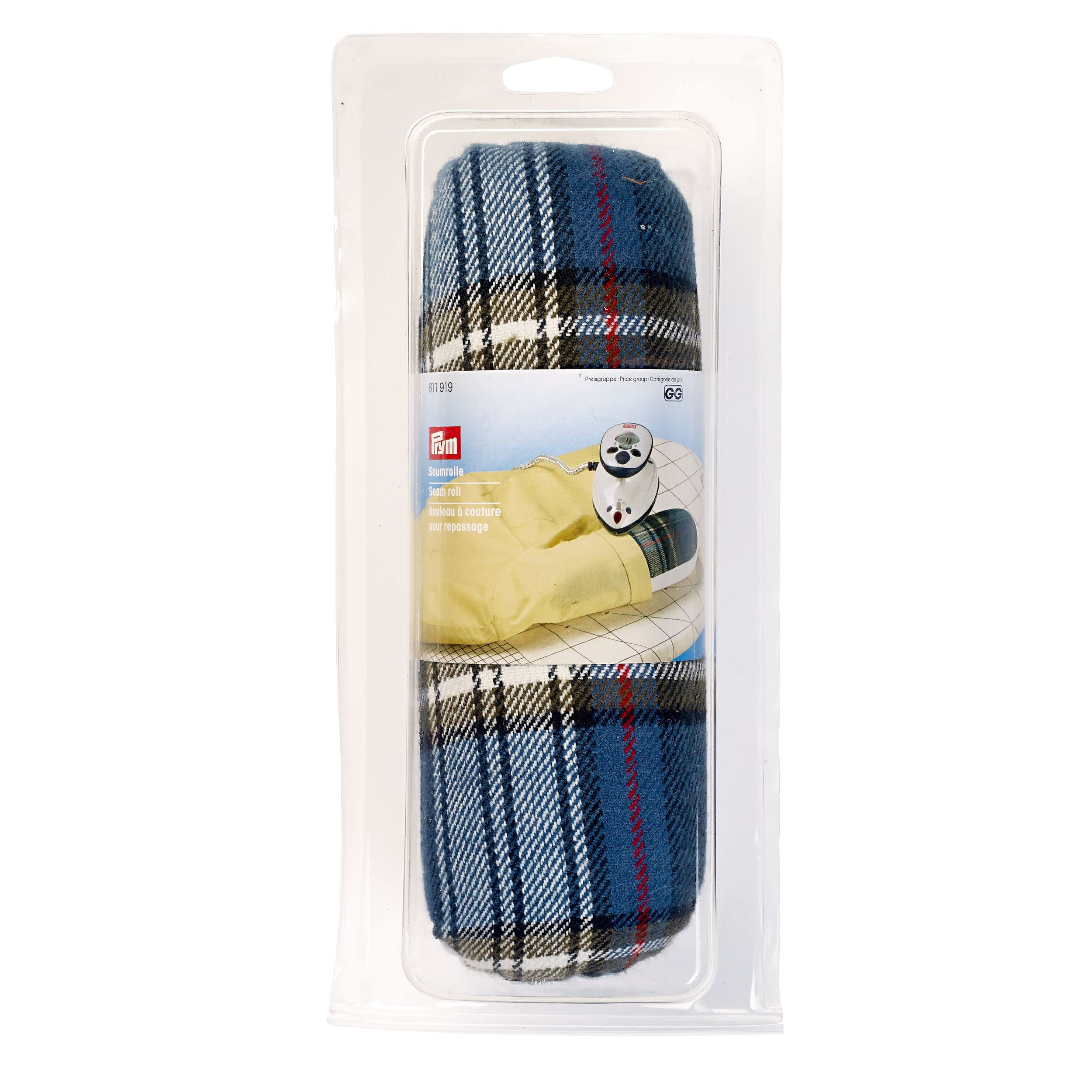 prym-saumrolle-611919-b-gelhilfe-23-x-7-x-7-cm-blau-wei-kariert image 2