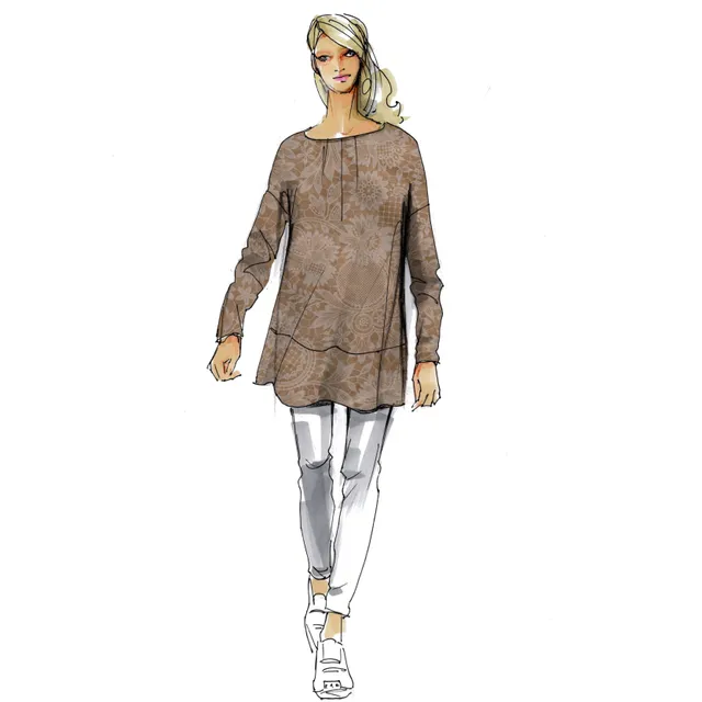 schnittmuster-berlin-tunikabluse-judita-e-book-schnittmuster-damen image 1