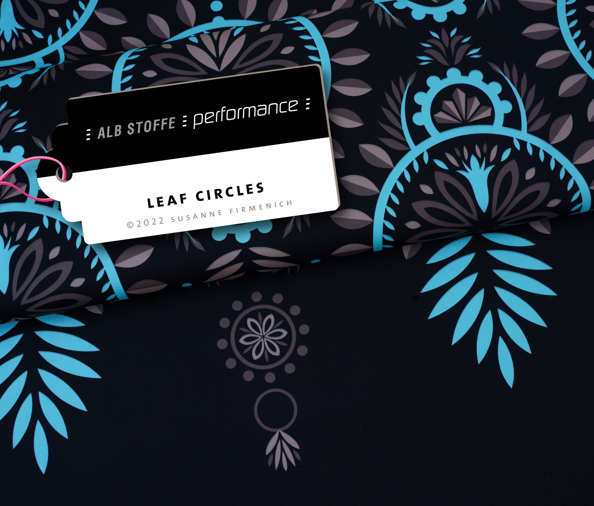 albstoffe-performance-leaf-circles-active-wear-bio-meterware image 1