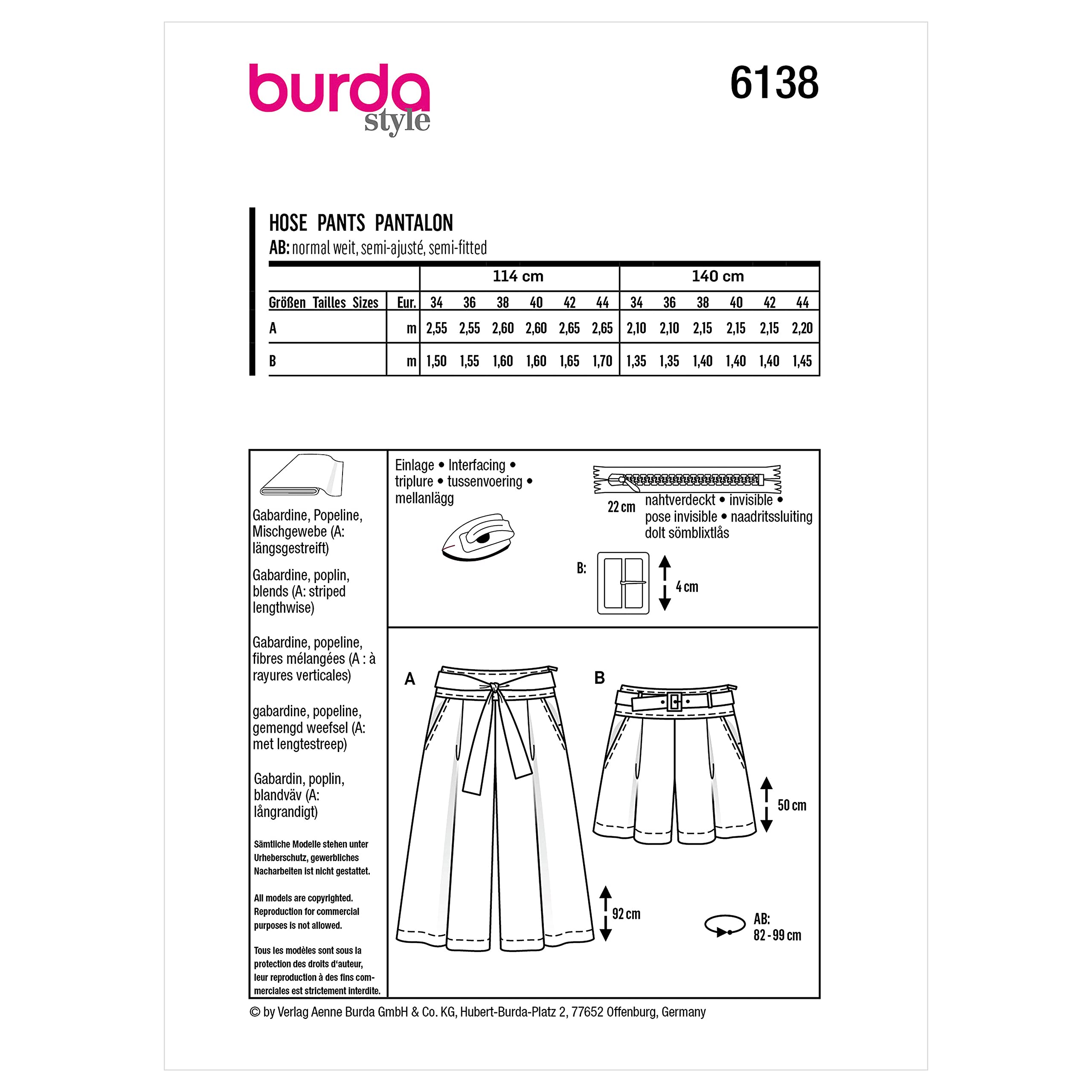 burda-style-b6138-schnittmuster-damen-culottes-oder-shorts image 2