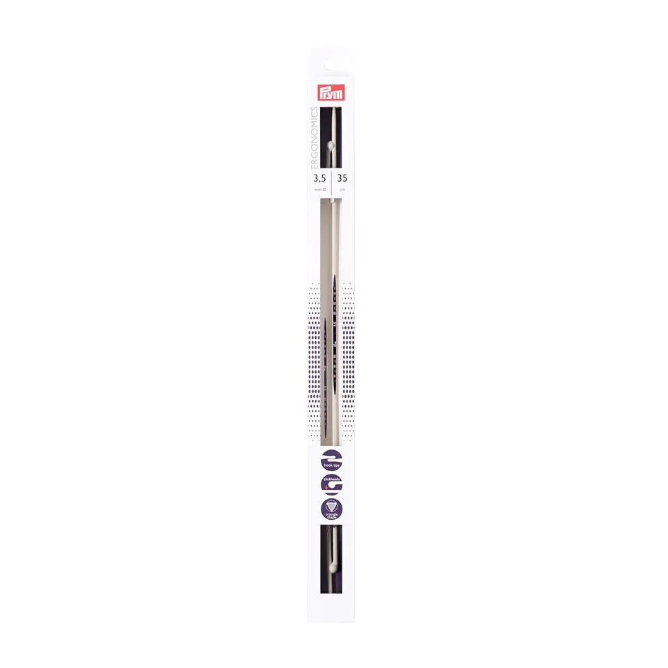 prym-ergonomics-einpunkt-stricknadeln-kunststoff-3-5-mm-35-cm-1-paar image 1