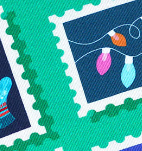 albstoffe-christmas-on-stamps-bio-canvas-meterware image 3