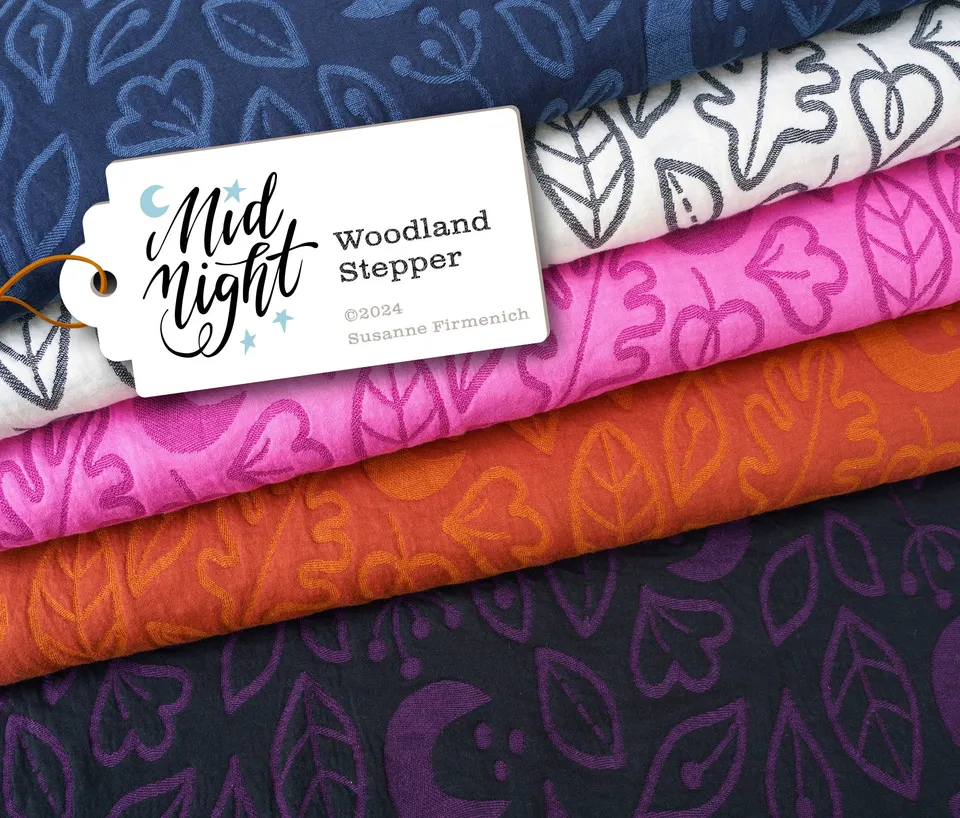 albstoffe-midnight-woodland-stepper-jacquard-doubleface-bio-6-farben image 1