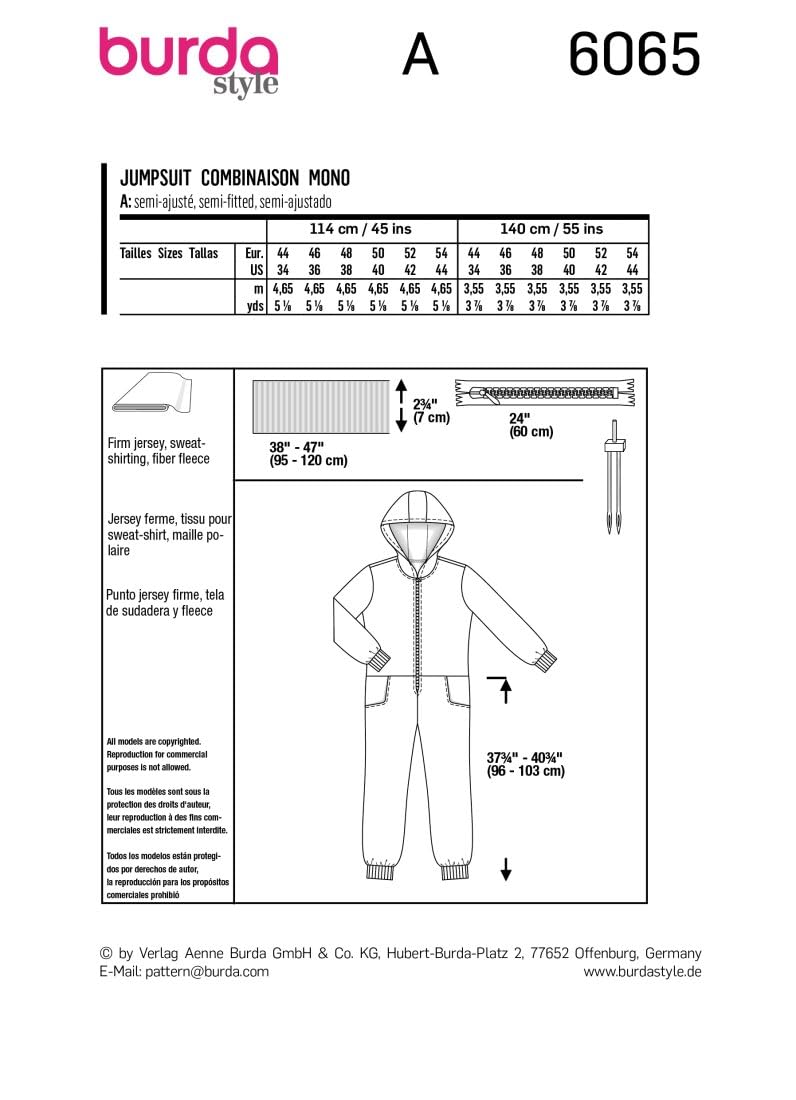 burda-style-kleid-jacke-6065-schnittmuster-gr-34-48 image 7