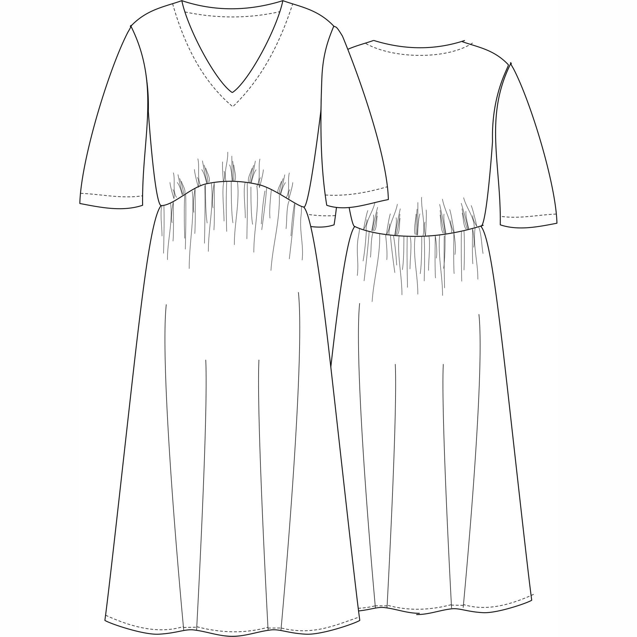 schnittmuster-berlin-ebook-sommerkleid-jill-midi-v-ausschnitt-damen image 2