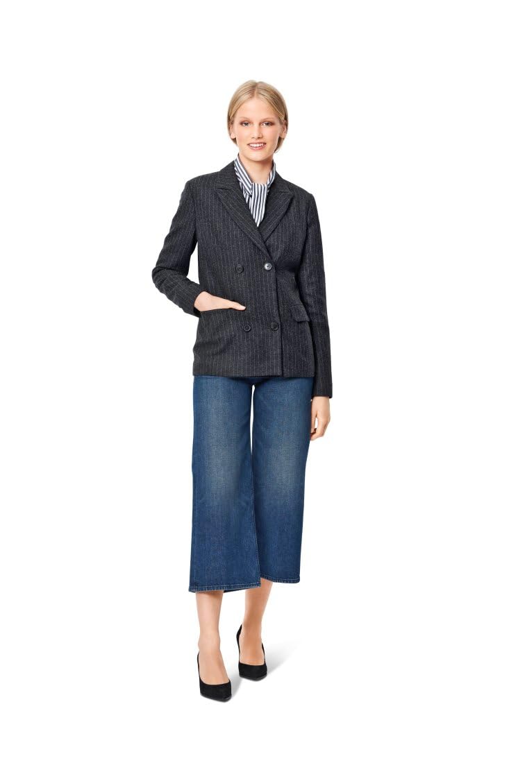 burda-style-6078-schnittmuster-blazerkleid-und-jacke-damen-gr-34-44 image 2