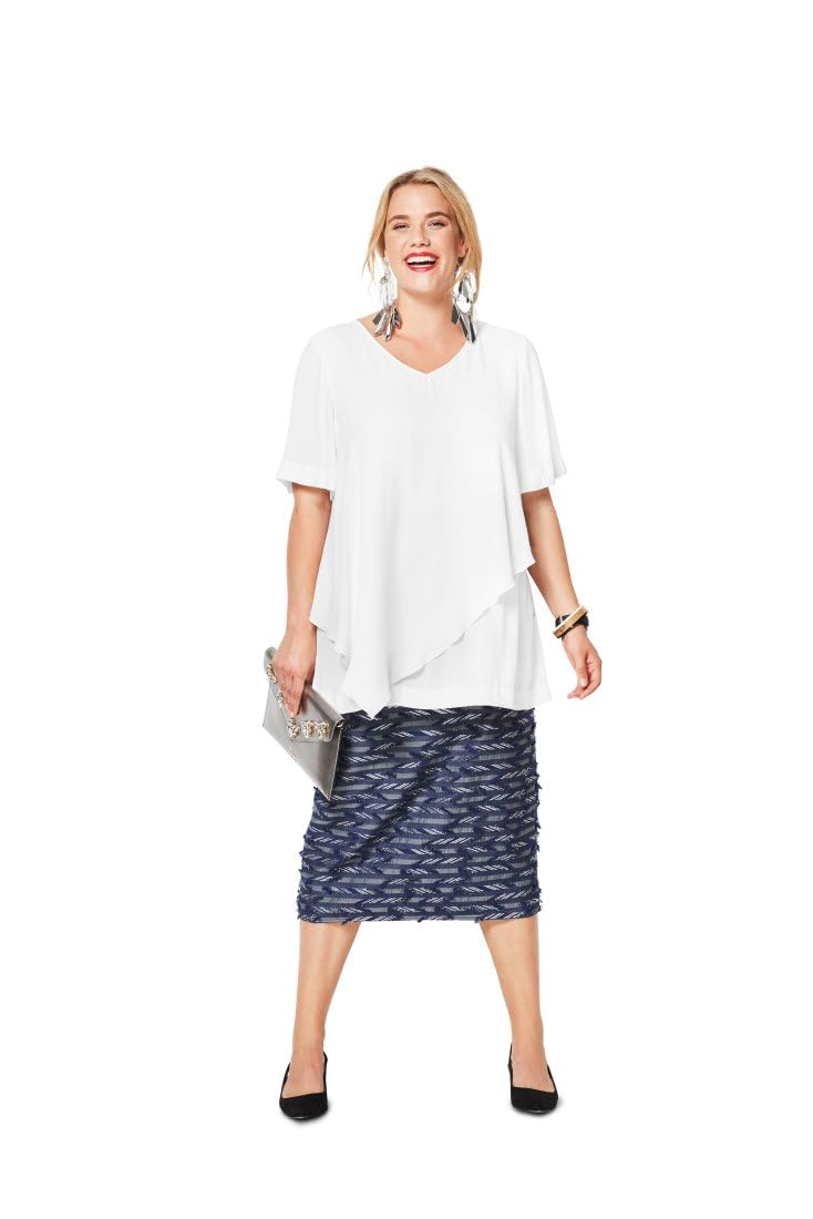 burda-style-schnittmuster-damen-blusen-shirts-6307-gr-46-60 image 5