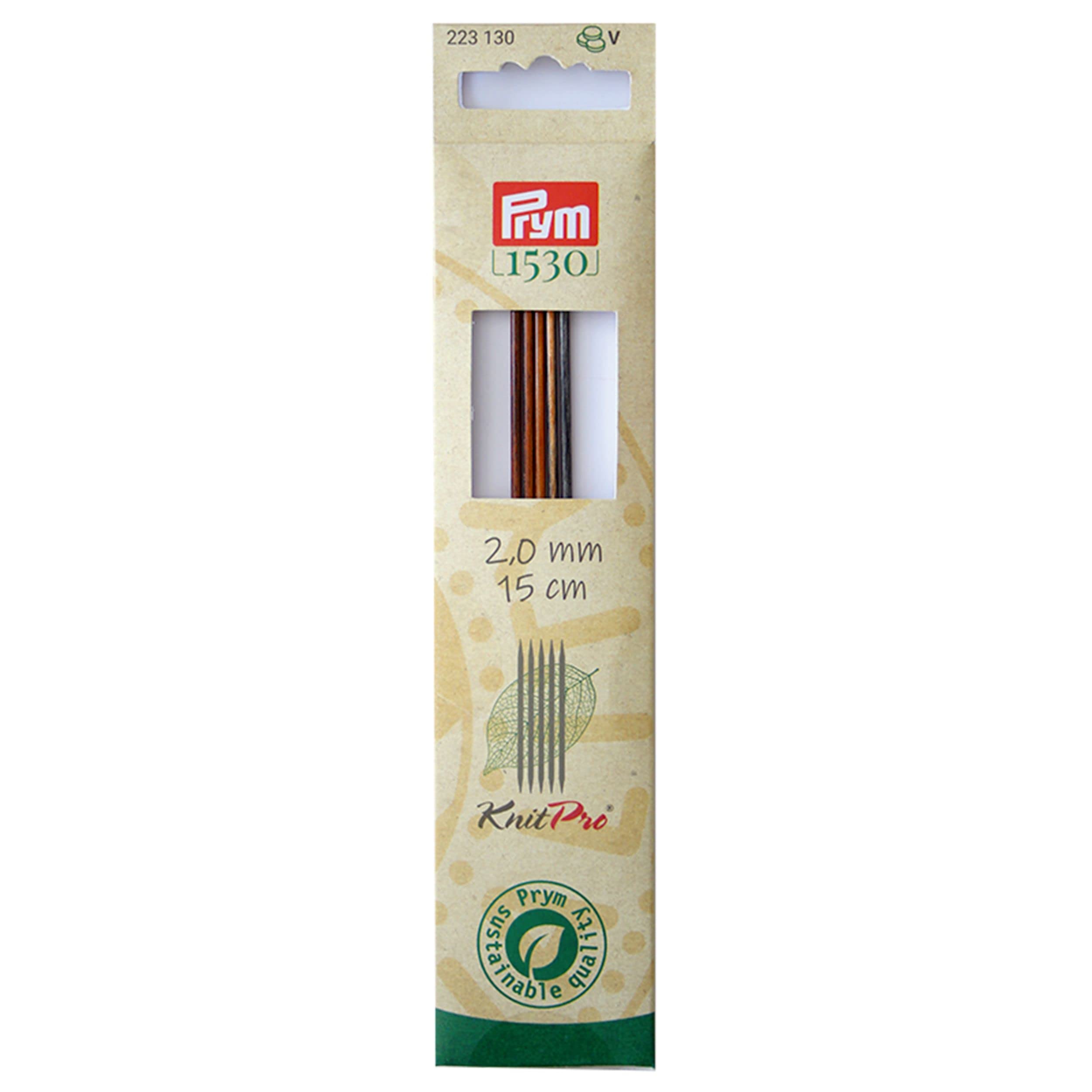prym-223131-strumpfstricknadeln-natural-holz-15-cm-2-50-mm image 3