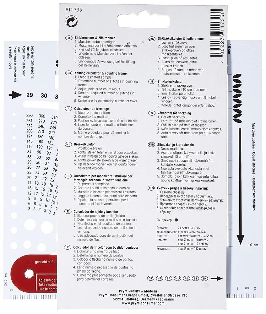 prym-z-hlrahmen-strickrechner-kunststoff-wei-violett-one-size image 4