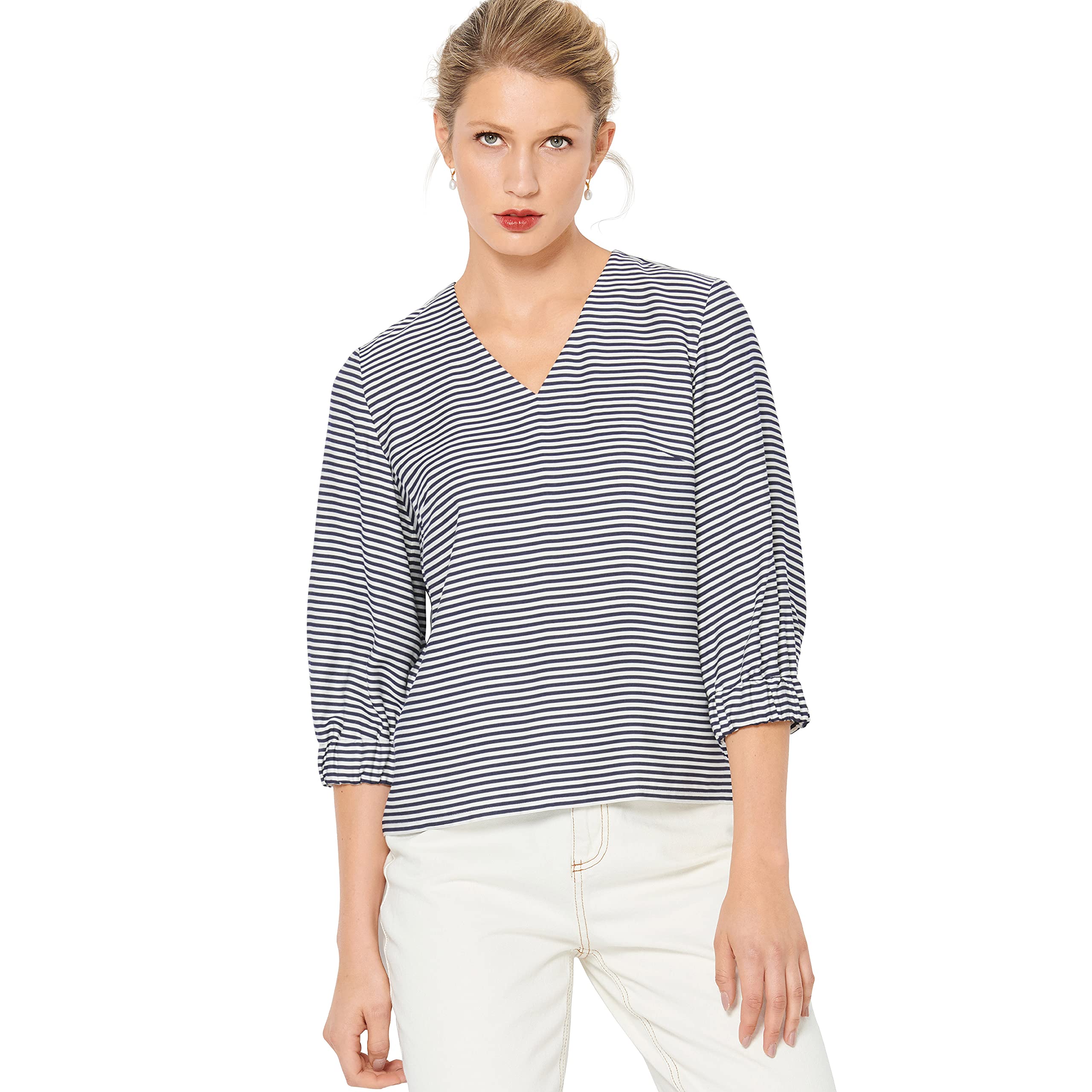 burda-style-schnittmuster-set-blusen-r-schen-und-v-ausschnitt-damen-gr-34-44 image 4