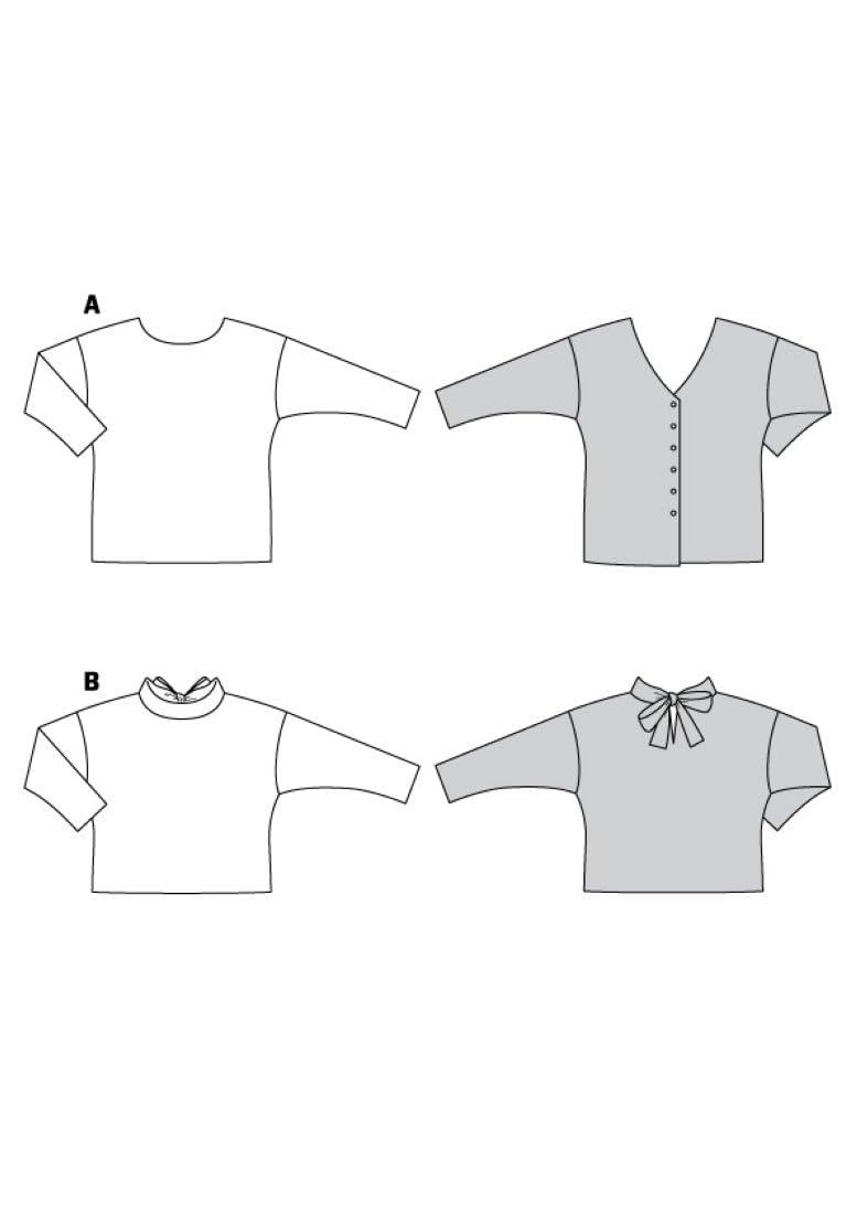 burda-style-6093-papierschnittmuster-damen-pullovervariationen-gr-44-54 image 4